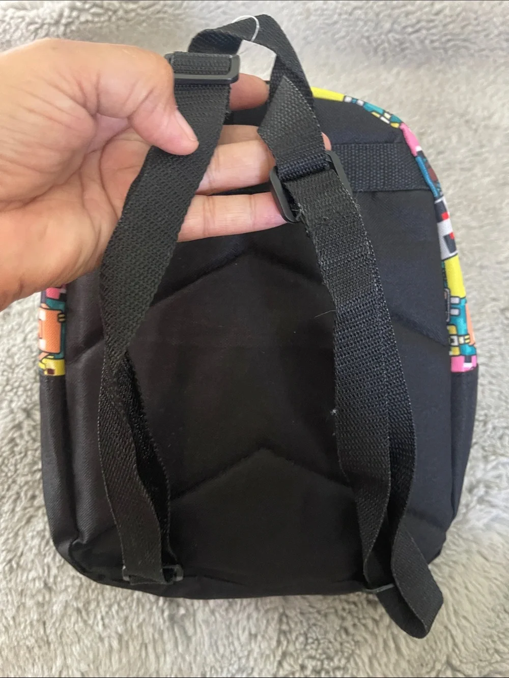 Minecraft Kids Green Creeper-Themed Mini Backpack - 'Adventure Is An Attitude'